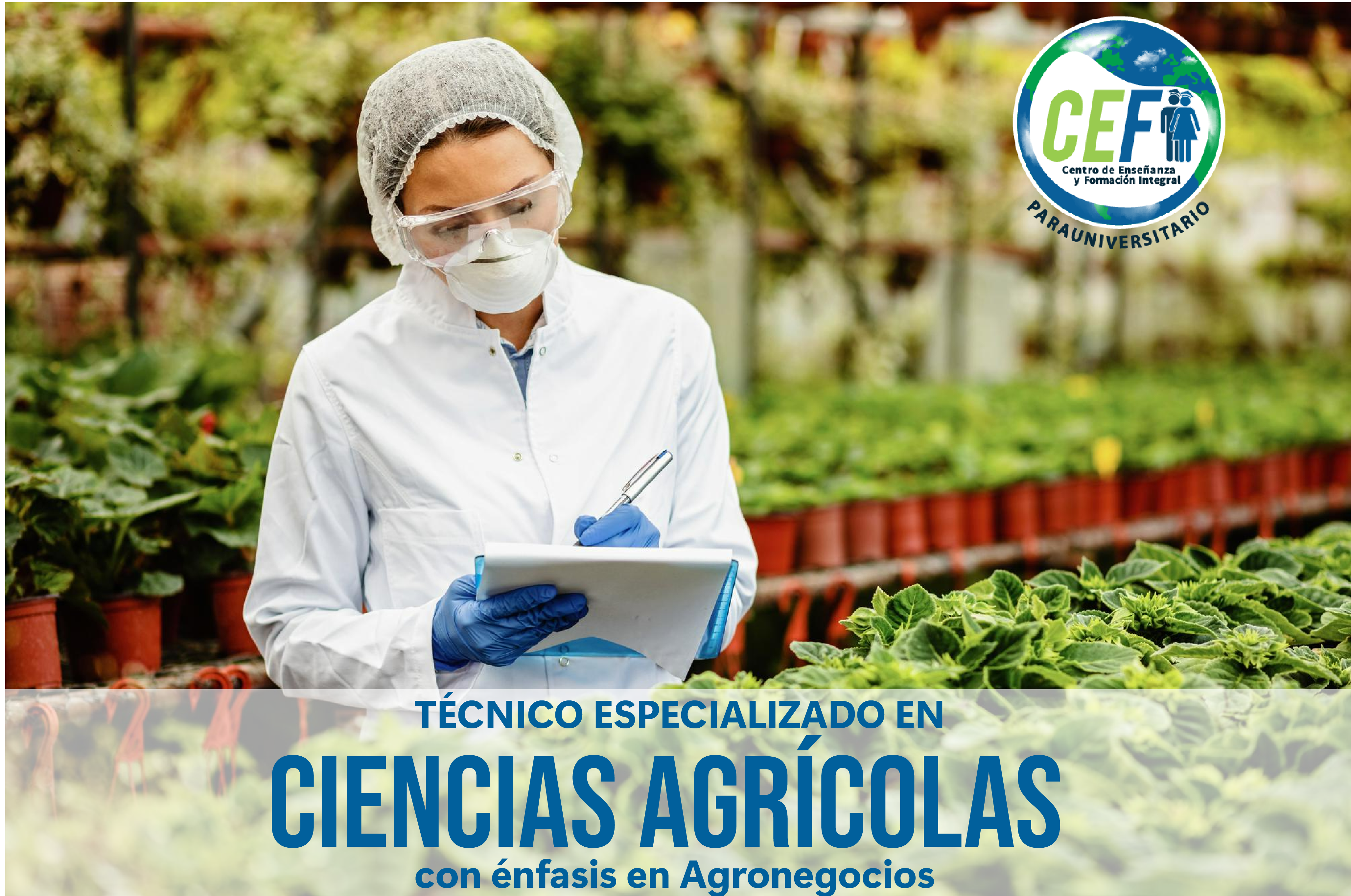Técnico Especializado en Ciencias Agrícolas con énfasis en Agronegocios